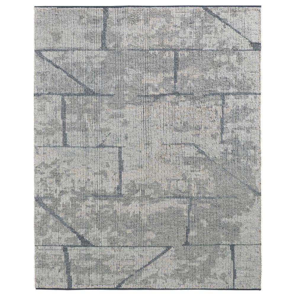 Feizy Alford 3"6" x 5"6" Gray and Charcoal Area Rug, , large