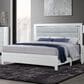 Global Furniture USA Luccia Queen Bed with LED in White, , large
