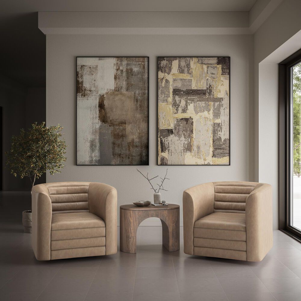Jofran GT Swivel Chair in Sand, , large