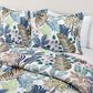 J. Queen Bold Rainforest 3-Piece Full/Queen Comforter Set in Teal, , large