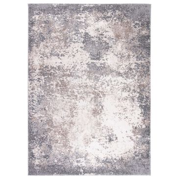 Safavieh Aston ASN707 4" x 6" Grey and Ivory Area Rug, , large