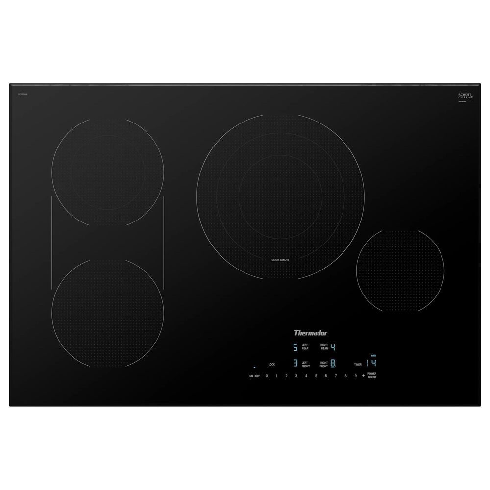 Thermador 30" Electric Cooktop with 4 Elements in Black, , large