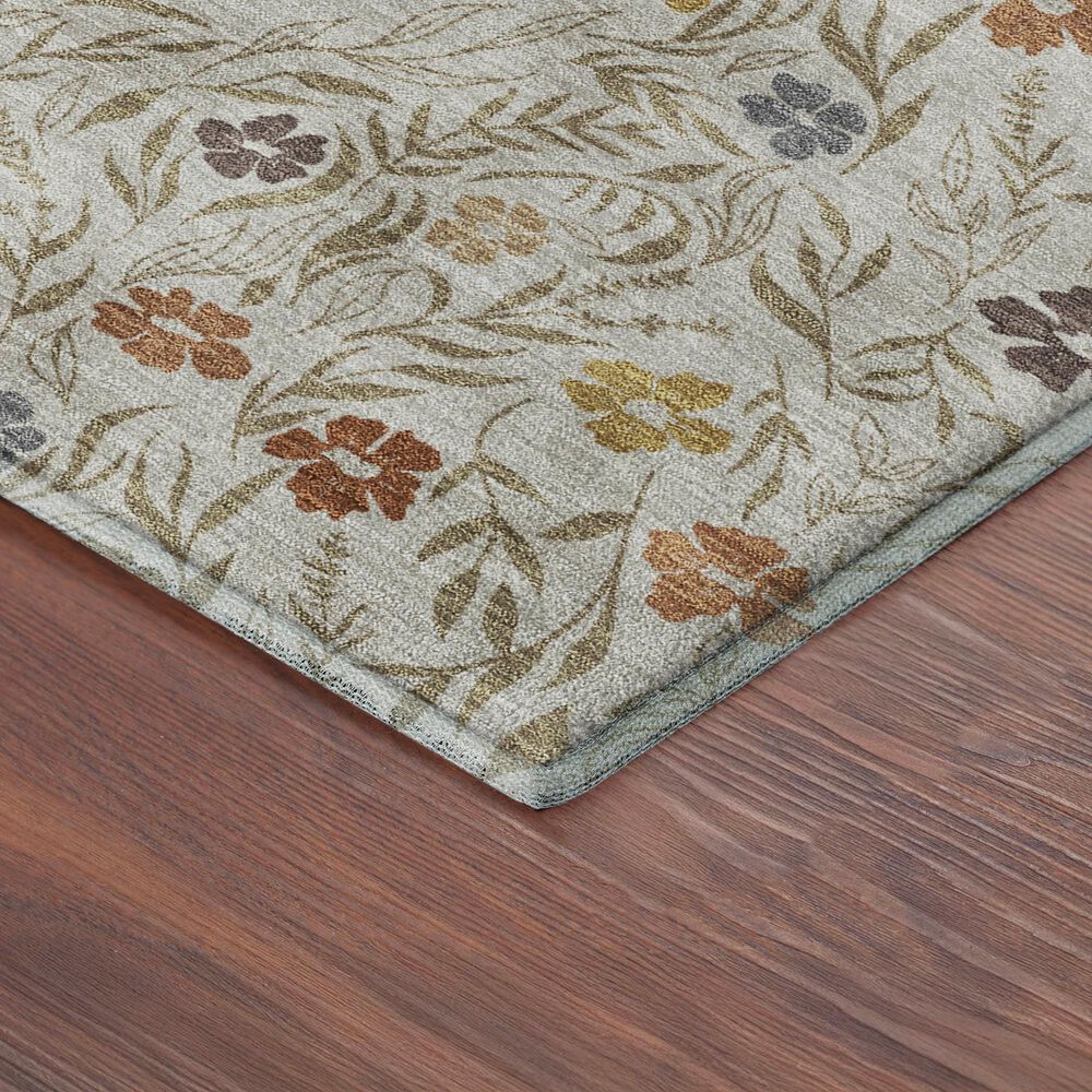 Dalyn Rug Company Soft Essentials Floral Pearl 9' x 12' Indoor/Outdoor Area Rug, , large
