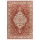 Surya Mirabel MBE-2318 2" x 3" Burnt Orange, Rust, Teal, Olive, Gray and Beige Area Rug, , large