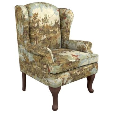 Best Home Furnishings Sylvia Wing Back Chair in Vintage, , large