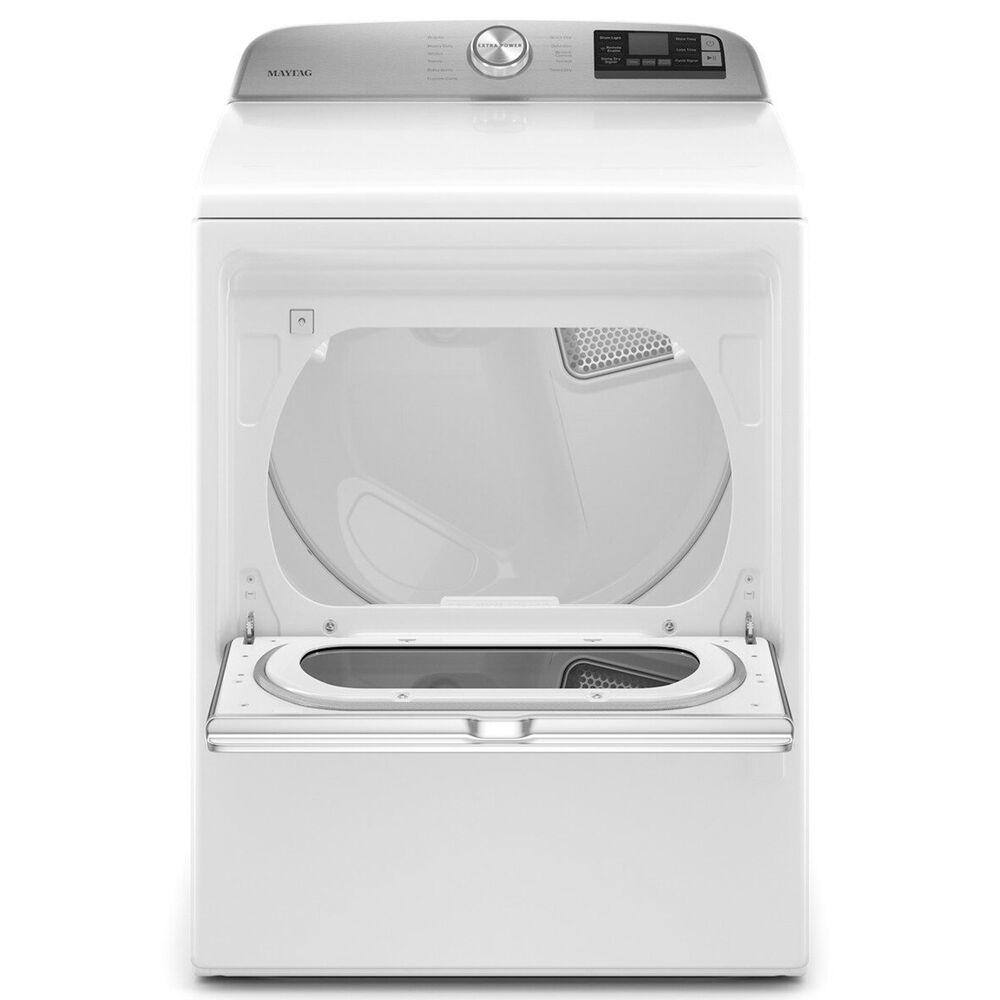 Maytag 7.4 Cu. Ft. Front Load Gas Dryer with Wifi in White Nebraska