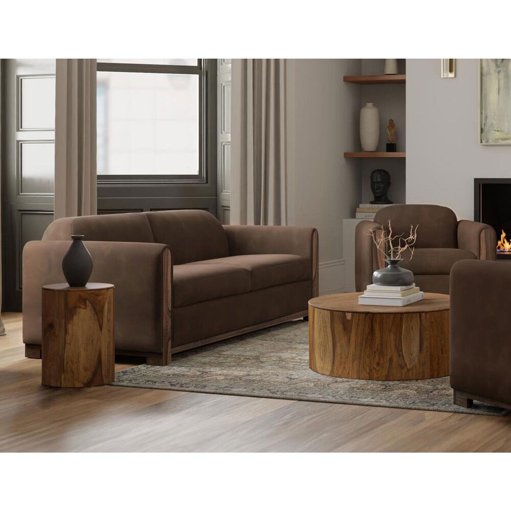 Fallridge Balam Chairside Table in Brown, , large