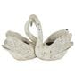 Maple and Jade Swan Magnesium Oxide Planter in Matte White, Black and Brown, , large