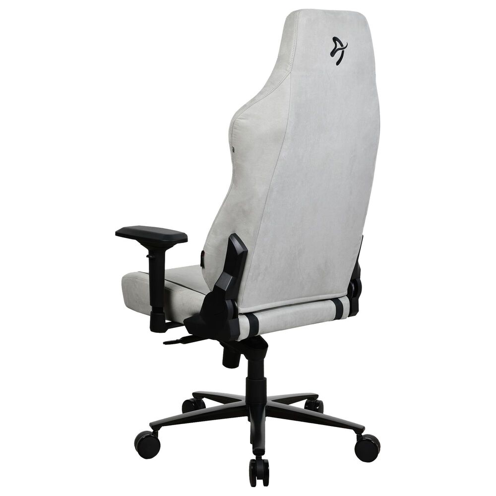 Arozzi Vernazza XL Supersoft Fabric Gaming Chair in Light Grey, , large