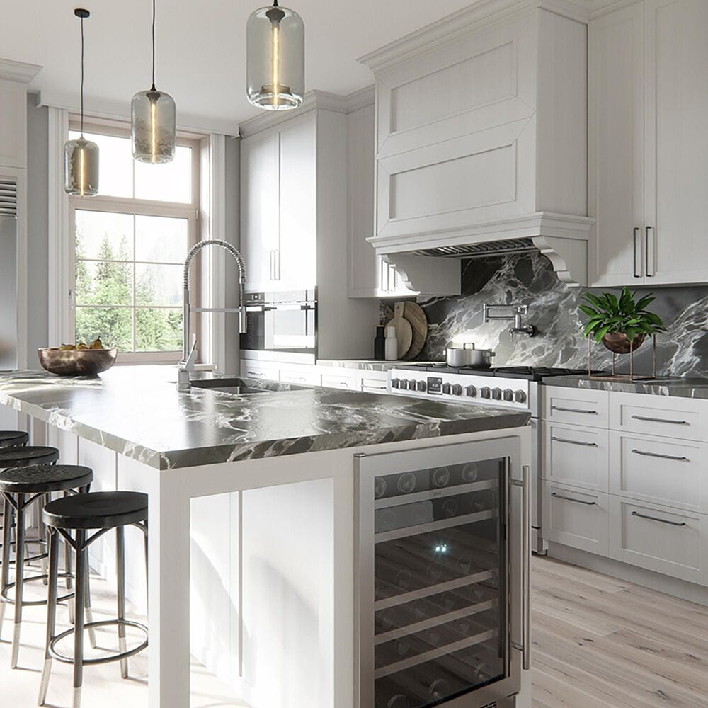 Zephyr Monsoon II 48" Range Hood Insert with Blower in Stainless Steel, , large