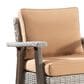 Sunwell Garden 3-Piece Patio Chat Set in Tan, , large