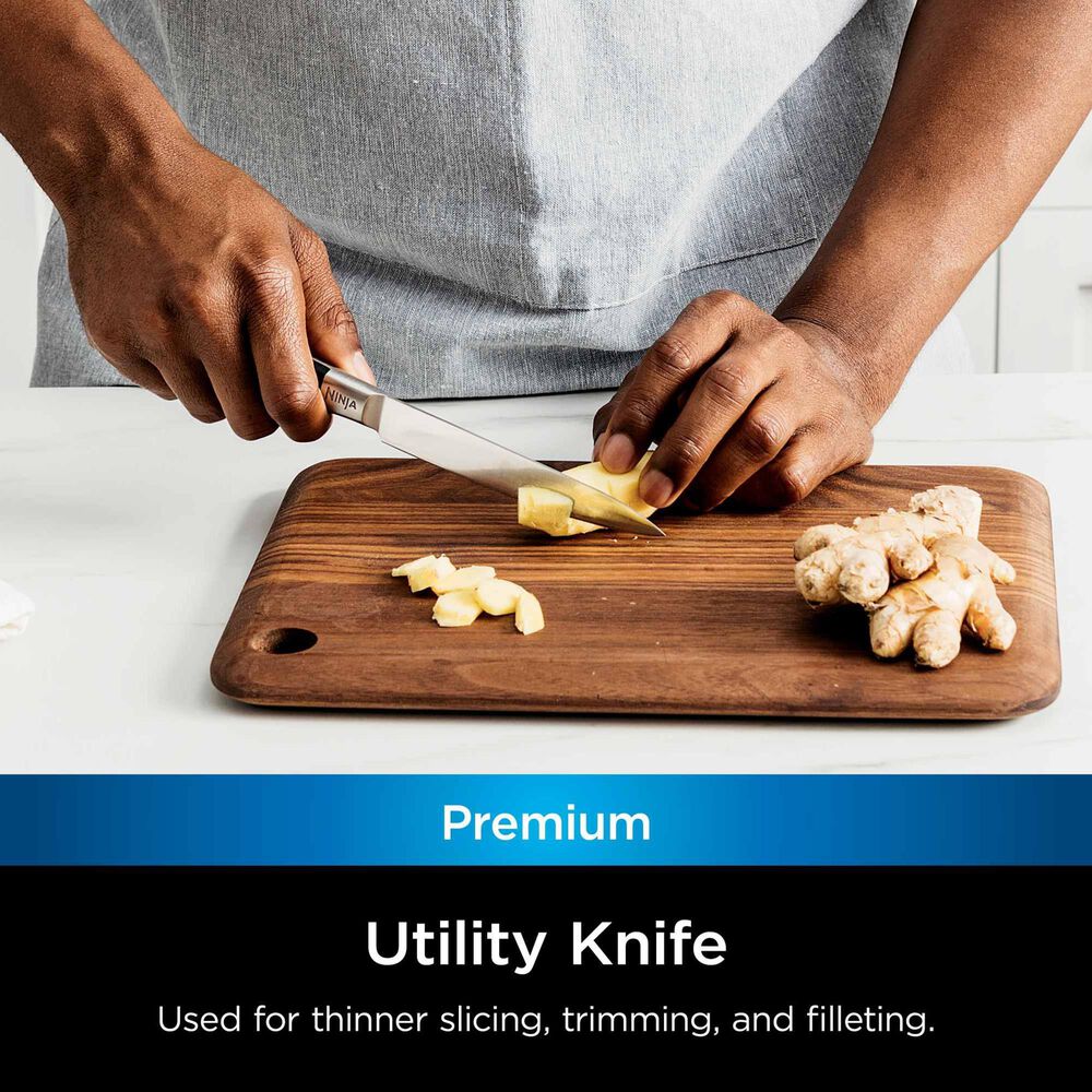 Ninja 3-Piece Knife Set in Black, , large