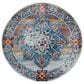Amer Rugs Alexandria 6"7" Round Gray and Gold Area Rug, , large