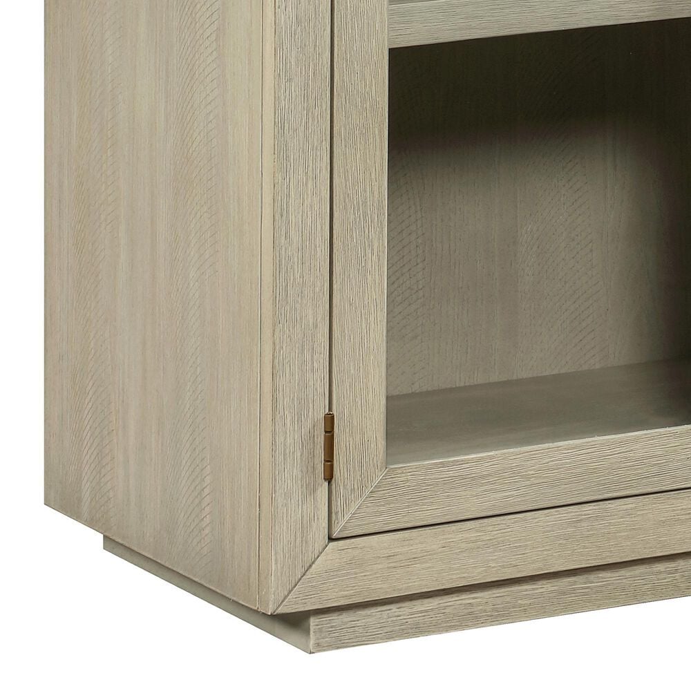 Crystal City Garland Curio Cabinet in Sand, , large