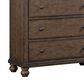 Riva Ridge Oxford 5-Drawer Chest in Cocoa, , large