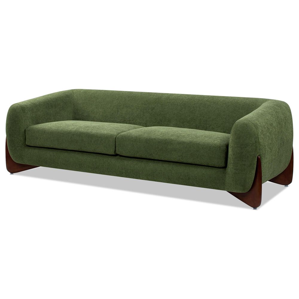Jennifer Taylor Home Alpine Stationary Sofa in Moss Green, , large