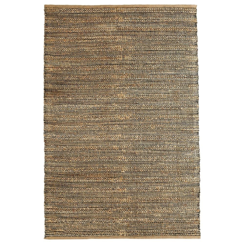 L&R Resources Natural Fiber 5" x 7"9" Gray Area Rug, , large