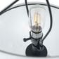 A&B Home Sarris Swirl Table Lamp in Gray and White, , large