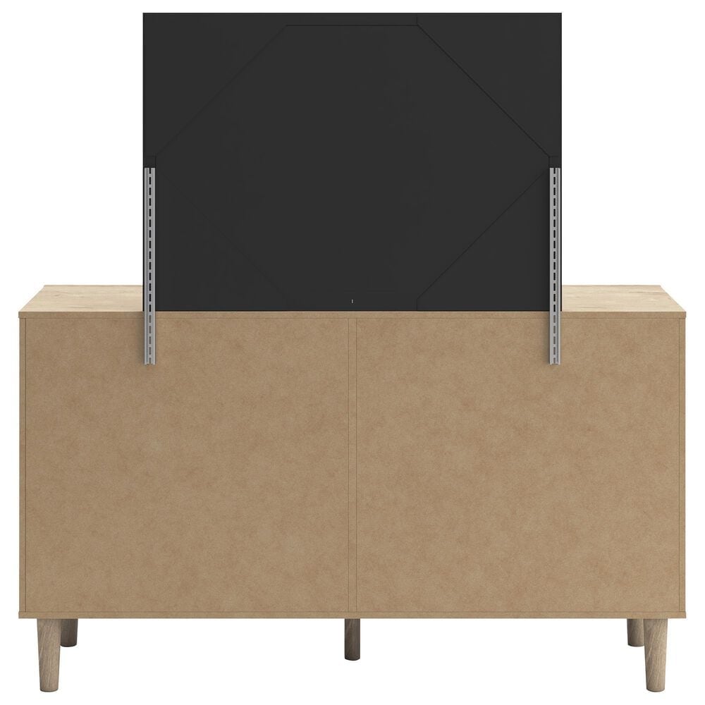 Ashley Cielden Dresser and Mirror in Two Tone, , large