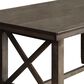 New Classic Julius 6 Piece Dining Set in Walnut Brown, , large