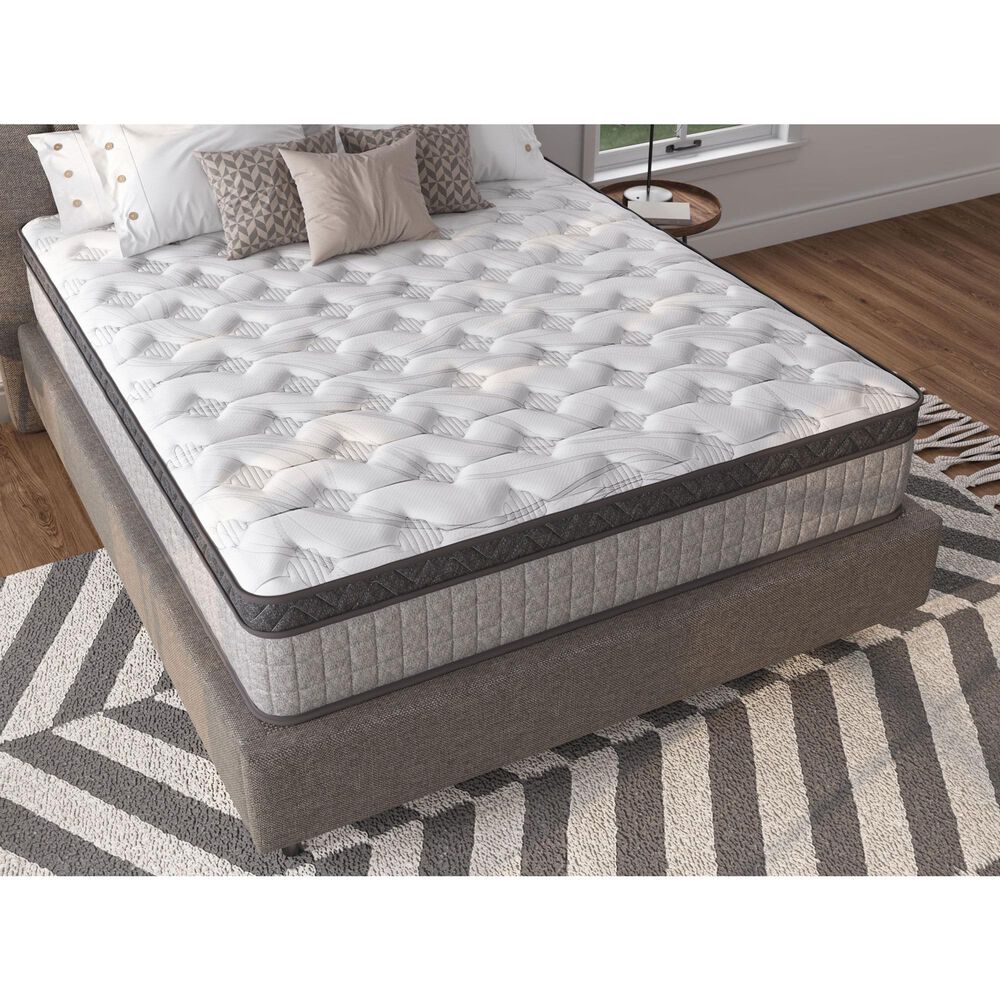 Hearth and Haven Sayre Sleep Diamond Medium Hybrid Full Mattress, , large