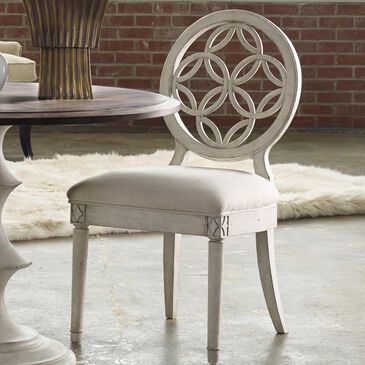 Hooker Furniture Melange Brynlee Side Chair in Lindy Snow, , large