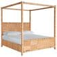 Universal Furniture Weekender 3-Piece King Canopy Bedroom Set in Natural and Sand Dune, , large