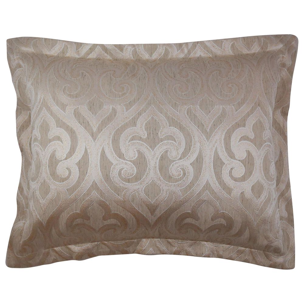 Ann Gish Art Of Home 3-Piece Queen Scroll Duvet Set In Gold Ecru, , large