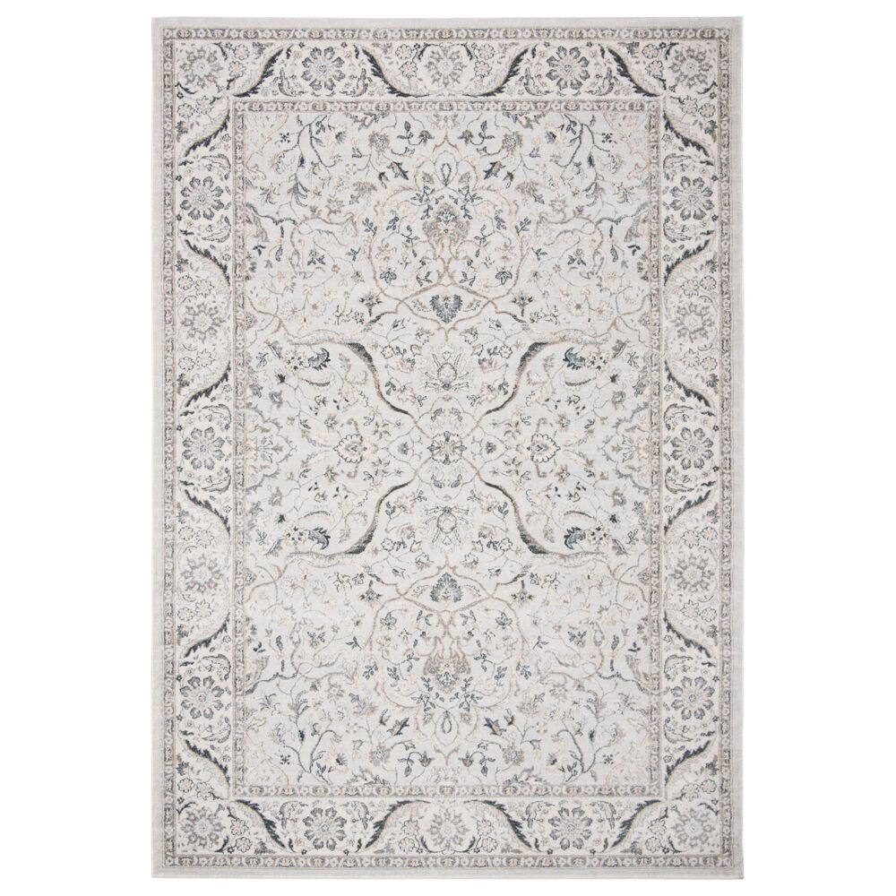 Safavieh Isabella  9" x 12" Light Grey and Cream Area Rug, , large