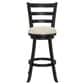 The Monday Company Laymon Swivel Bar Height Stool in Black and Beige, , large