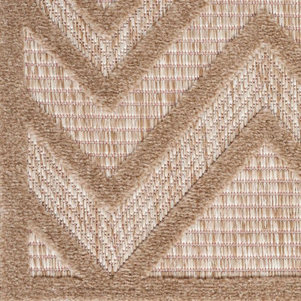 Nourison Versatile 5&#39; x 7&#39; Natural Beige Indoor/Outdoor Area Rug, , large