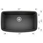 Blanco Valea 32" Super Single Bowl Kitchen Sink in Volcano Gray, , large