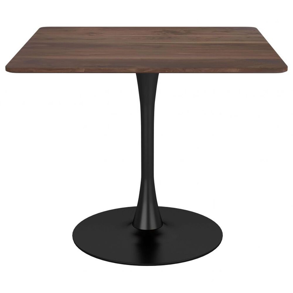 Zuo Modern Molly Dining Table in Brown and Black - Table Only, , large