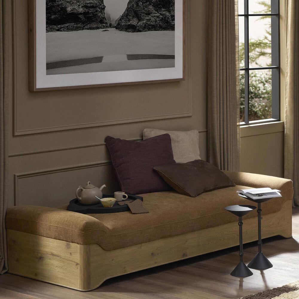 Four Hands Mariano Chaise in Laughlin Ochre, , large
