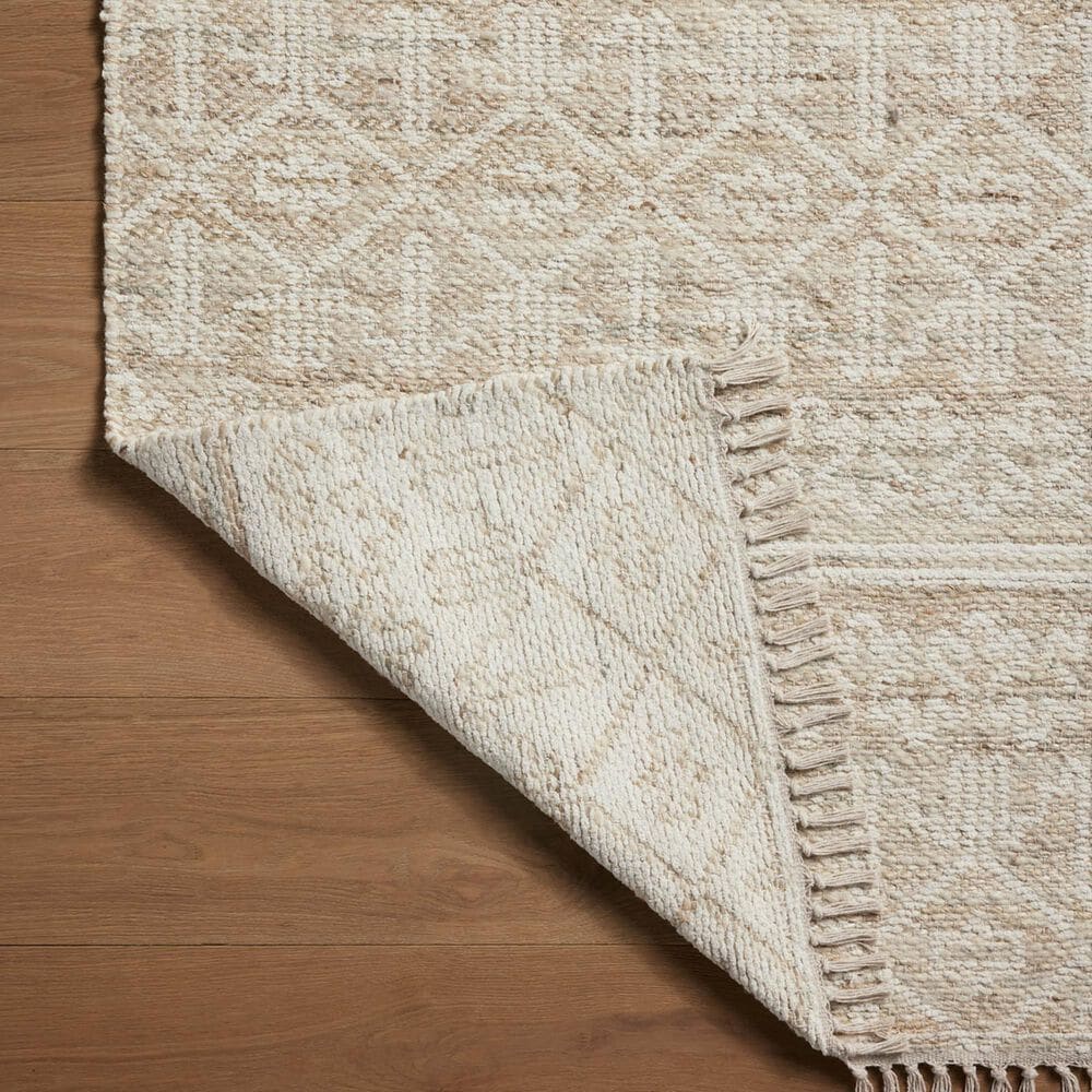 Angela Rose Rivers 2&#39;3&quot; x 3&#39;9&quot; Sand and Ivory Area Rug, , large