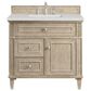 James Martin Vanities Lorelai 36" Single Vanity in Whitewashed Oak with 3 cm Lime Delight Quartz Top, , large