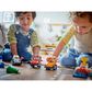 LEGO Duplo F1 Team Race Cars and Drivers Building Set in Multicolor, , large
