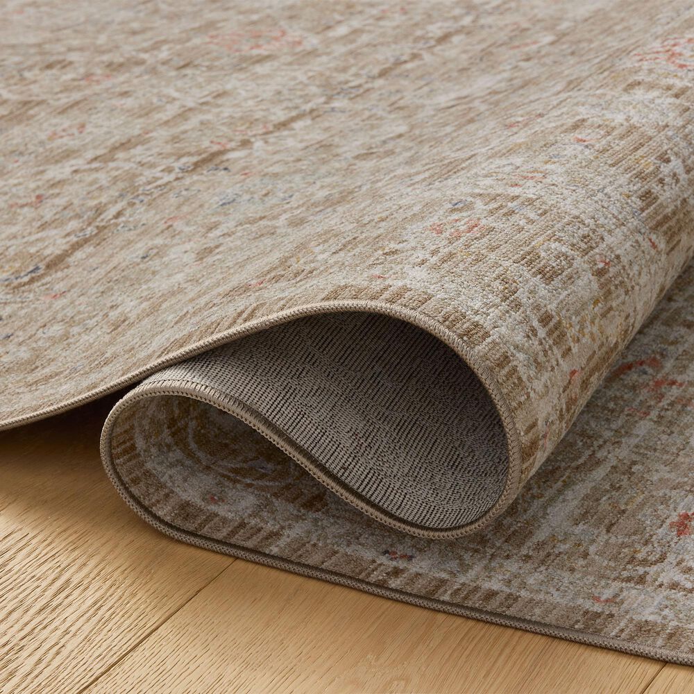 Loloi II Ida 2&#39;7&quot; x 8&#39; Bark and Multicolor Runner, , large