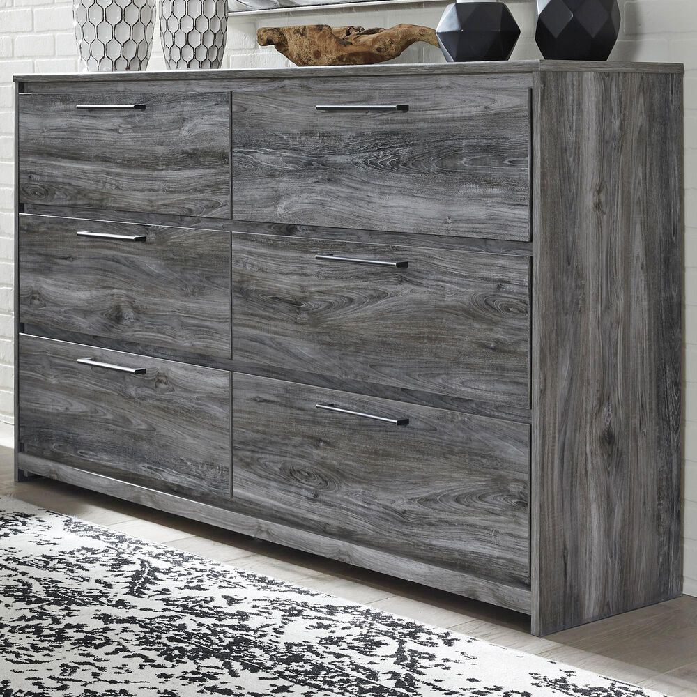 Ashley Baystorm 6 Drawer Dresser in Smoke Gray, , large