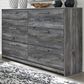 Ashley Baystorm 6 Drawer Dresser in Smoke Gray, , large