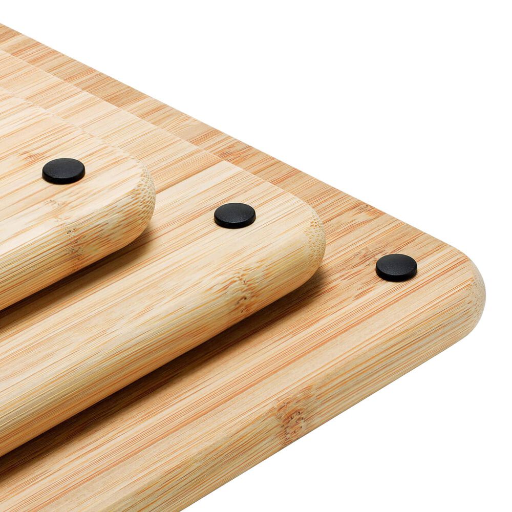 Joseph Joseph Folio 3-Piece Cutting Board Set with Stainless-Steel Case in Black, , large