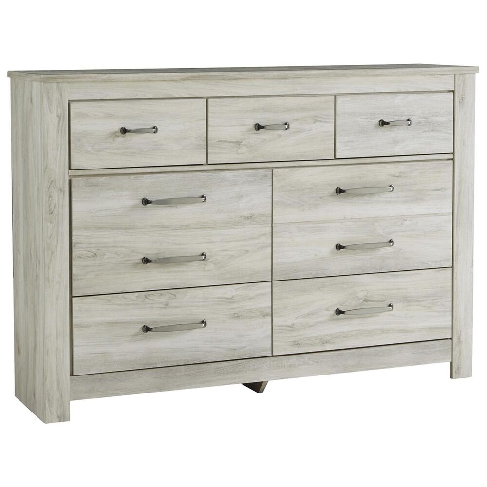 Ashley Bellaby 7 Drawer Dresser in Whitewash, , large