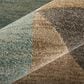 Feizy Eden Geometric Multicolor 7"9" x 10" Area Rug, , large