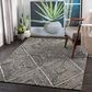 Surya Maroc MAR-2322  5" x 7"6" Black and Beige Area Rug, , large