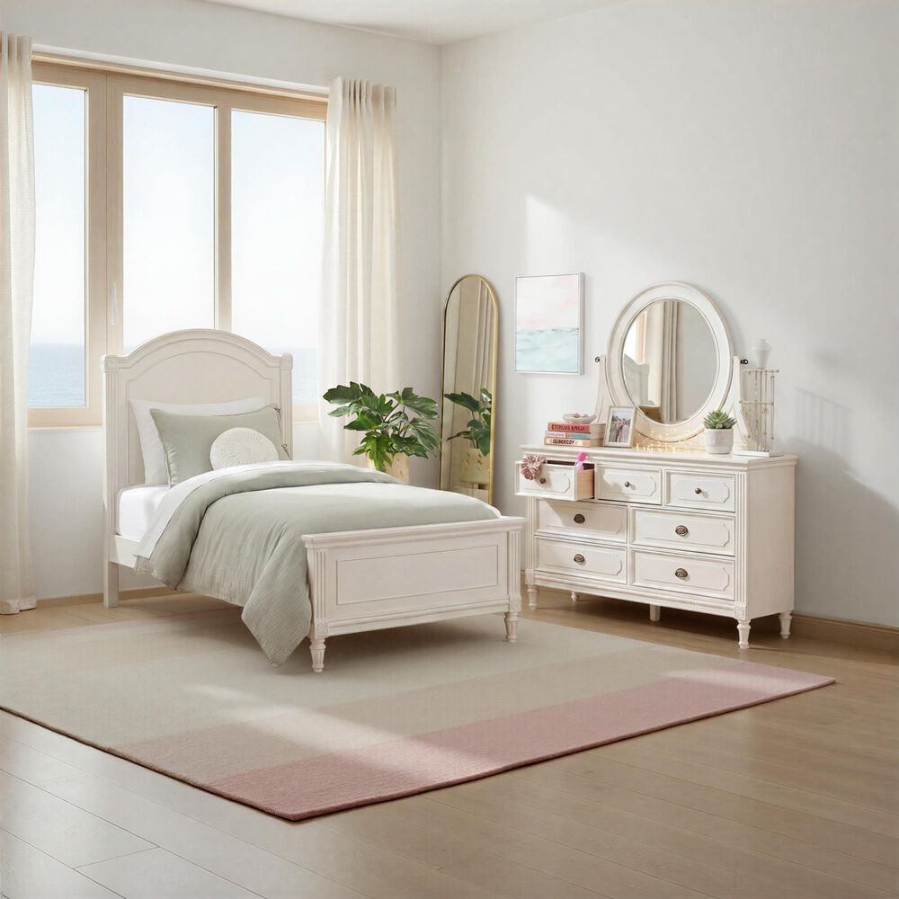 Eastern Shore Elsa Dresser and Mirror in Lace, , large