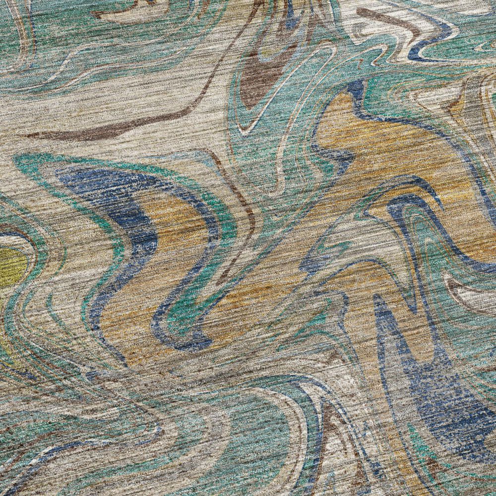 Dalyn Rug Company Nexus NX6 Teal 5' x 7'6" Area Rug, , large