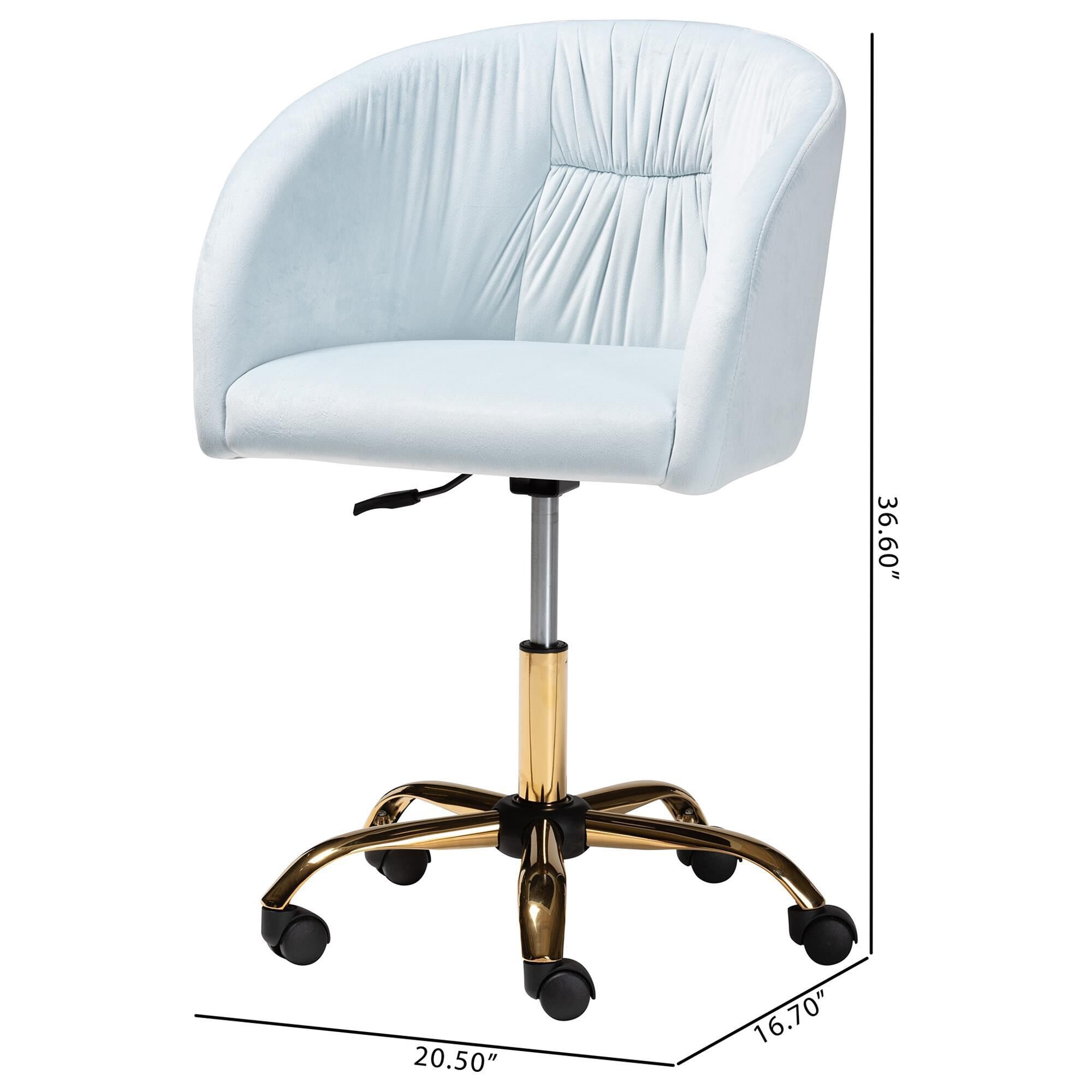 Baxton studio swivel chair sales