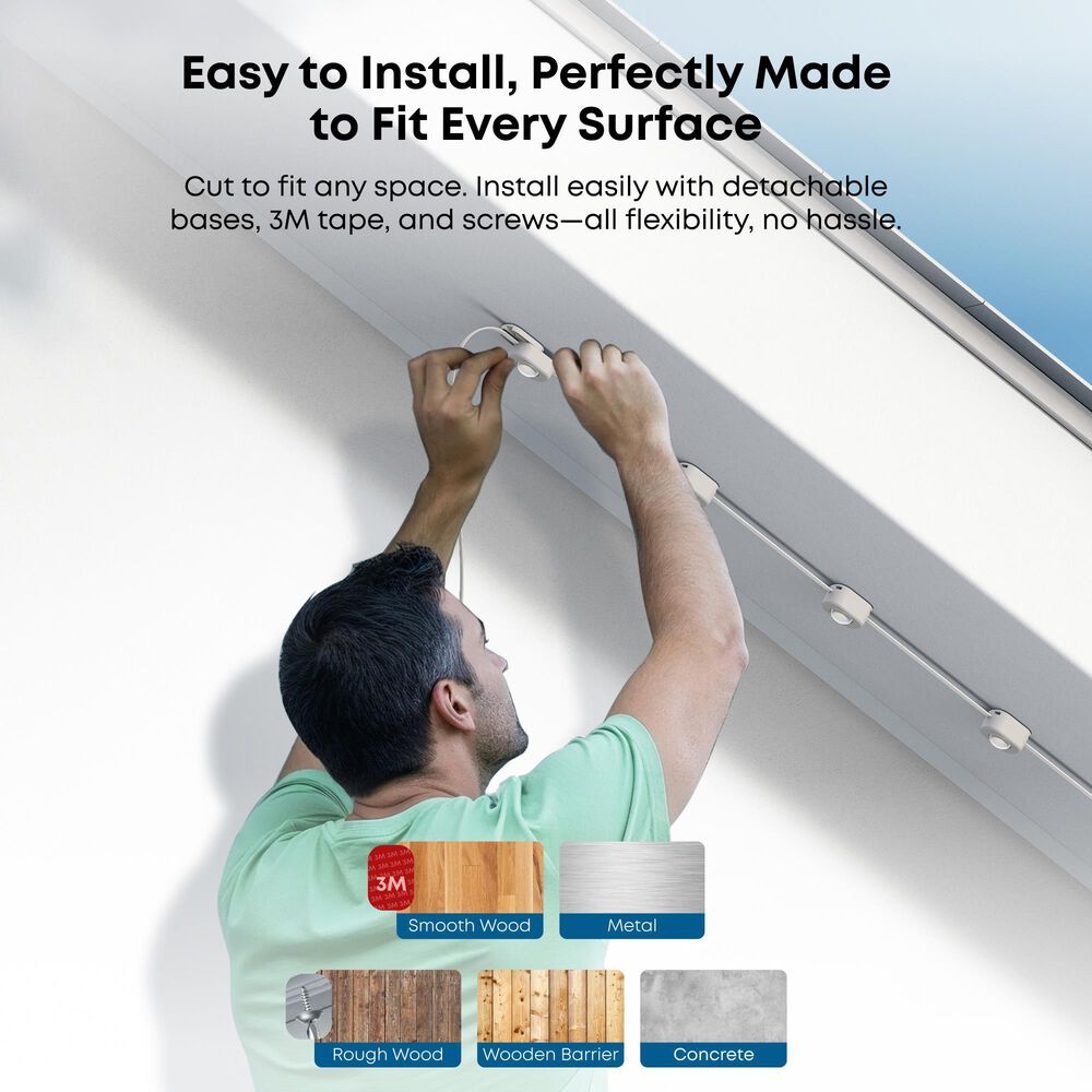 eufy S4 100ft Permanent Outdoor Light Kit in White, , large