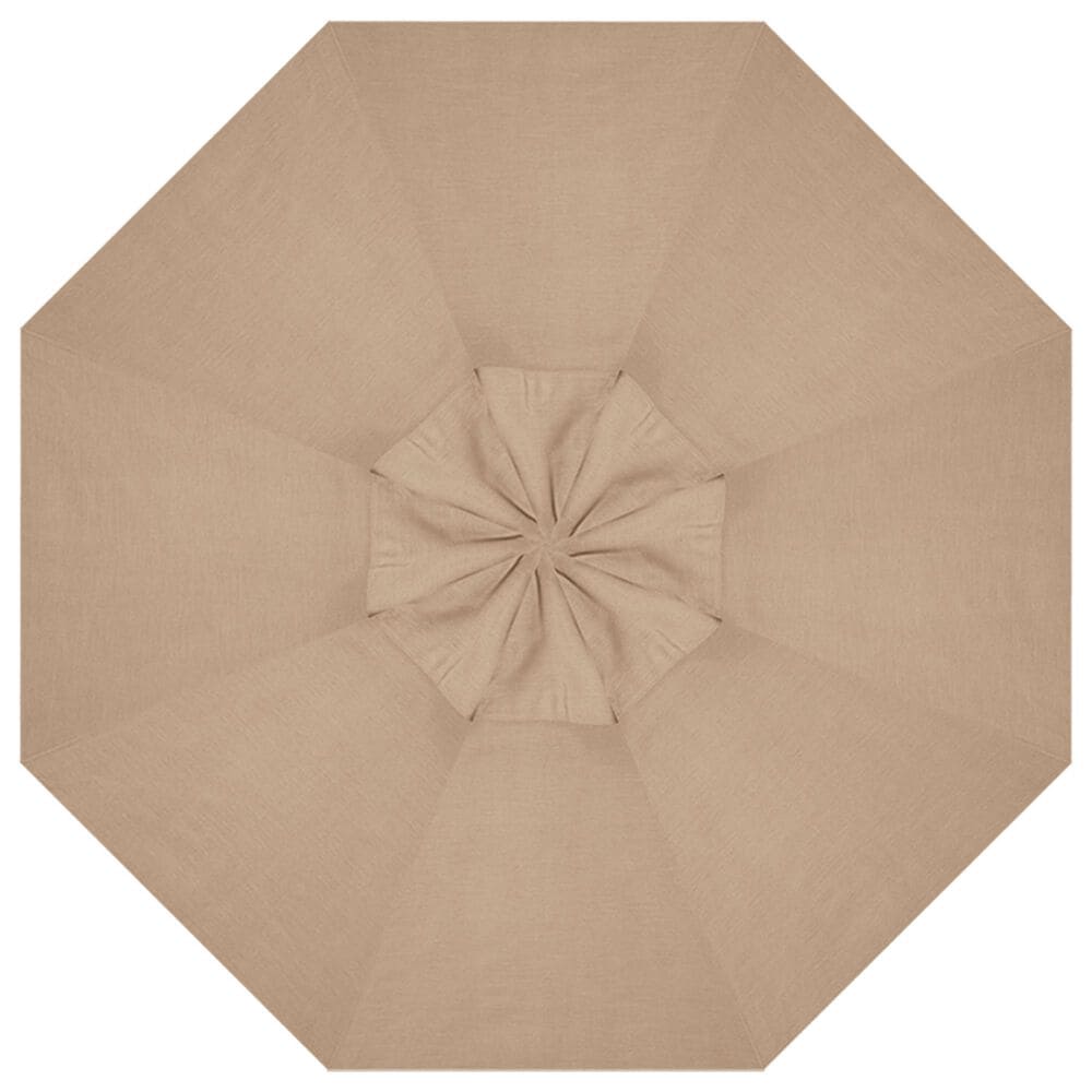 Treasure Garden 11&#39; Cantilever Umbrella with Bronze Base in Sand, , large