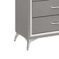 New Heritage Design Huxley 5-Piece King Bedroom Set in Gray, , large
